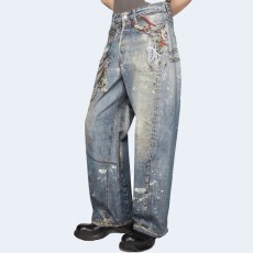 아크네 스튜디오 배기 핏 1981M 데님 팬츠